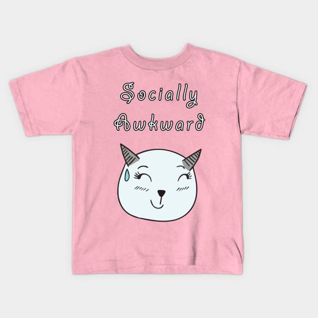 Socially Awkward Kids T-Shirt by lilmousepunk